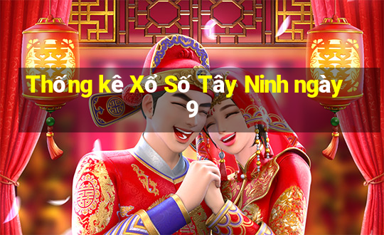 Thống kê Xổ Số Tây Ninh ngày 9