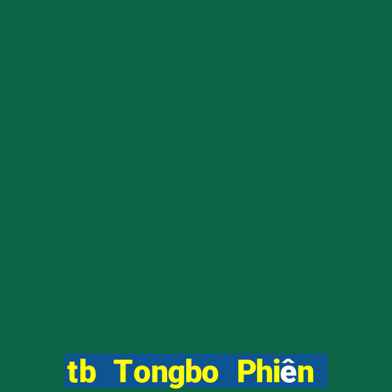 tb Tongbo Phiên bản web