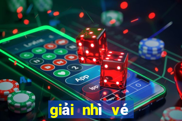 giải nhì vé số bao nhiêu tiền