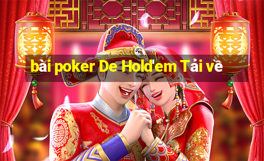 bài poker De Hold'em Tải về