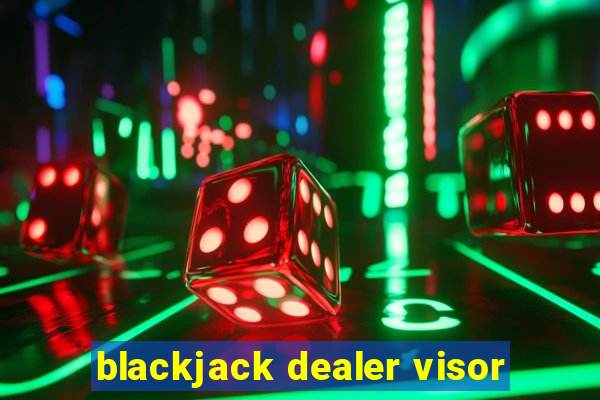 blackjack dealer visor