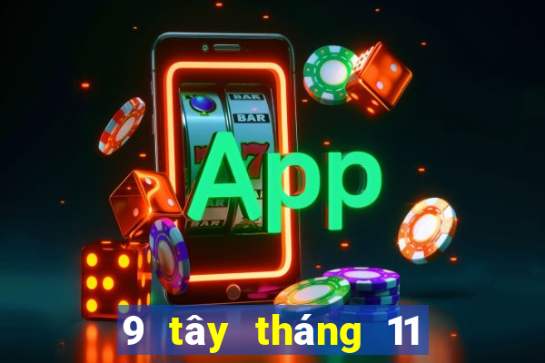 9 tây tháng 11 xổ số miền nam