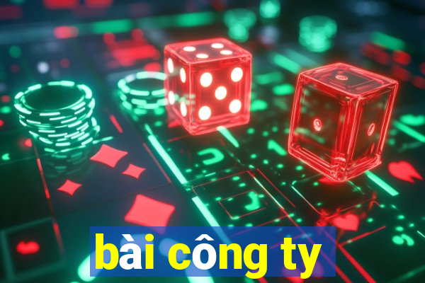 bài công ty