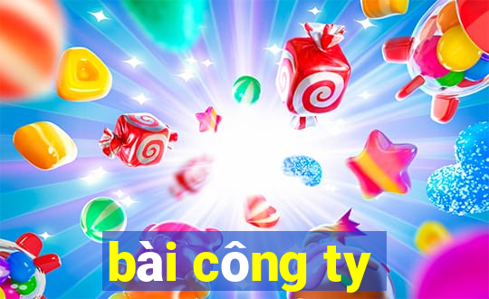 bài công ty