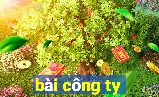 bài công ty