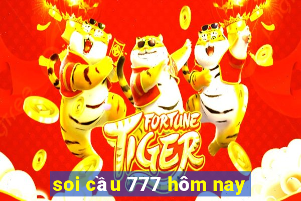 soi cầu 777 hôm nay