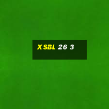 xsbl 26 3