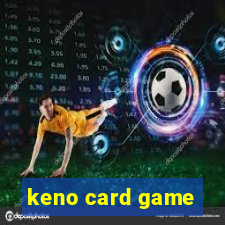 keno card game