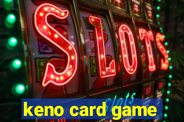 keno card game