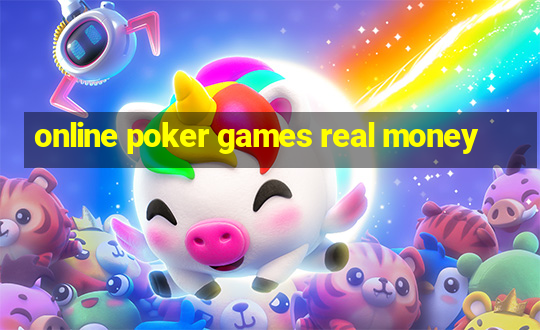 online poker games real money