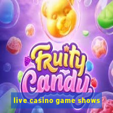 live casino game shows