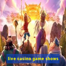 live casino game shows