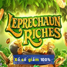 Xổ số giảm 100%