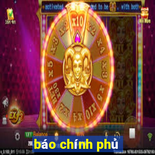 báo chính phủ