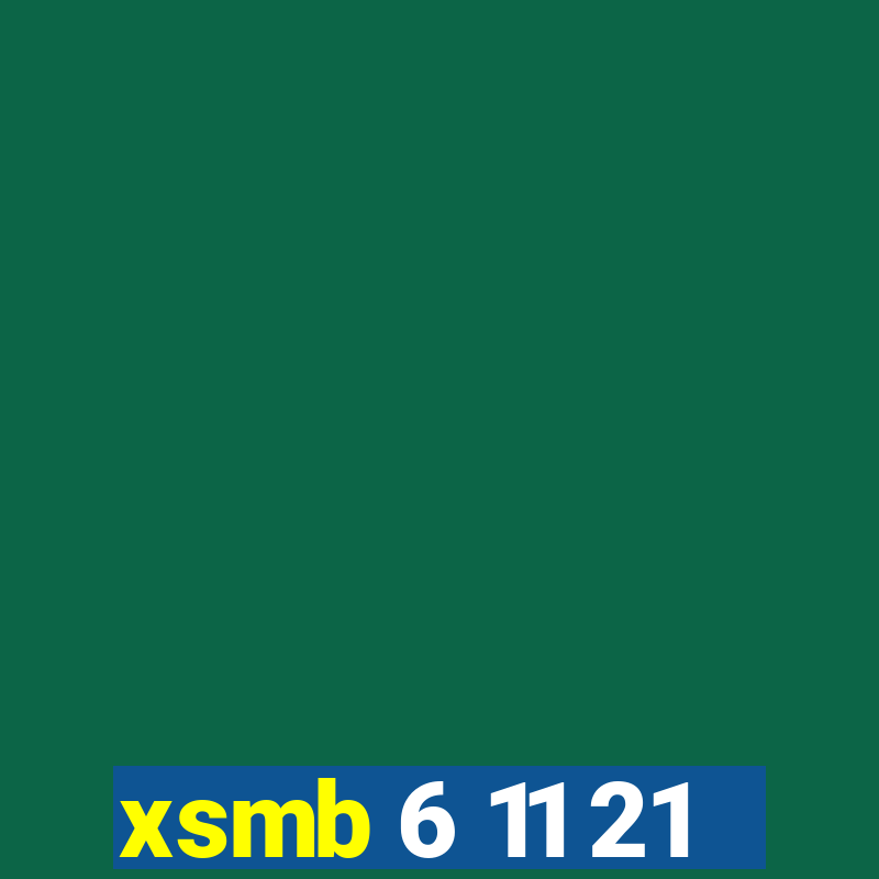 xsmb 6 11 21