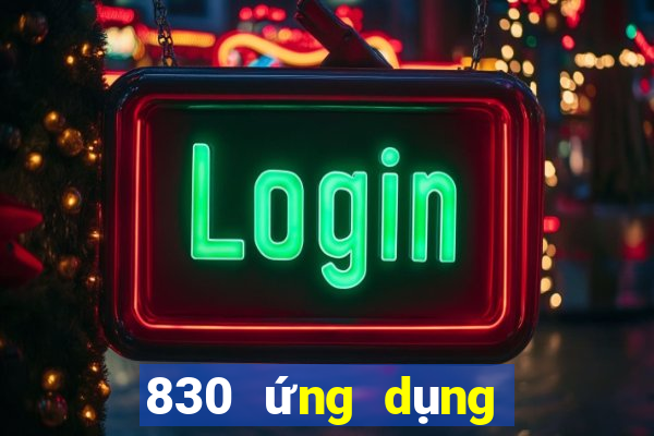 830 ứng dụng xổ số tải về