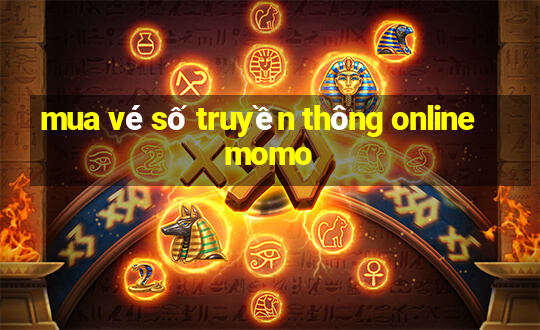 mua vé số truyền thông online momo