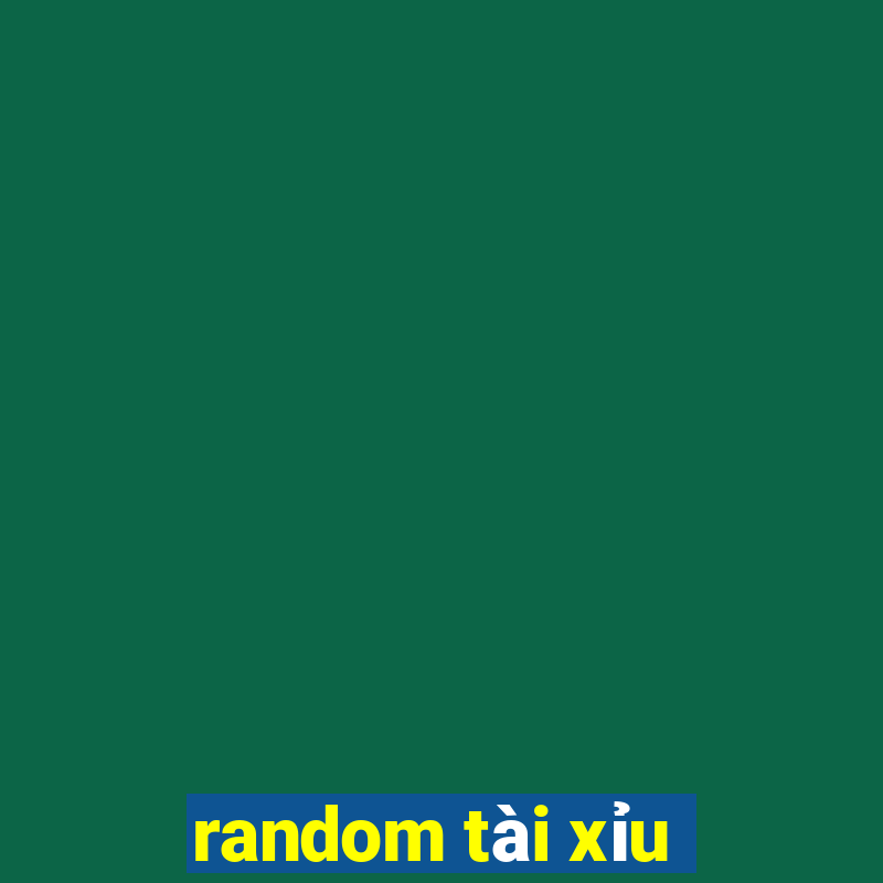 random tài xỉu