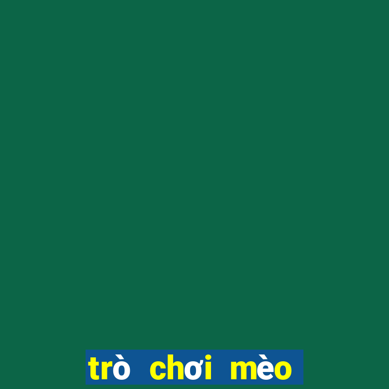 trò chơi mèo tom chạy