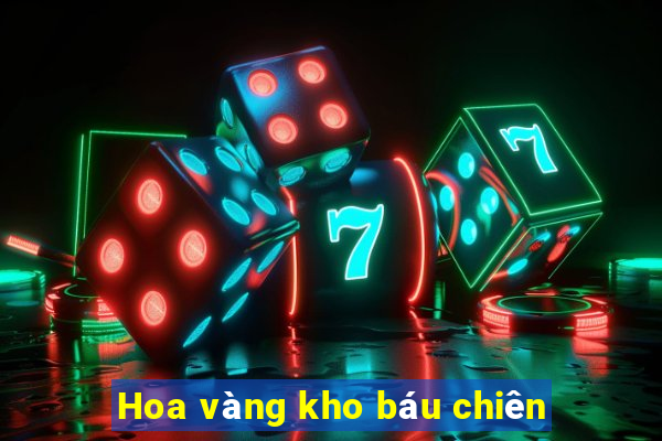 Hoa vàng kho báu chiên