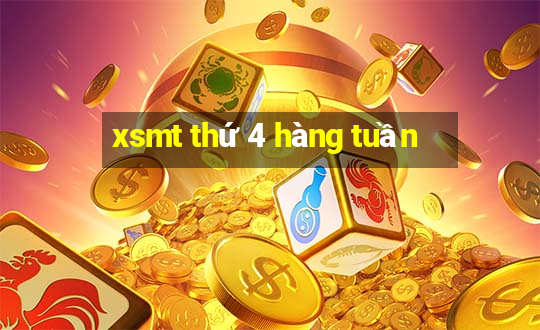 xsmt thu 4 hang tuan