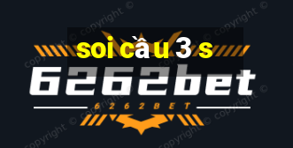 soi cầu 3 s