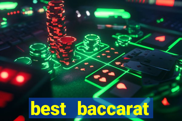 best baccarat online casino