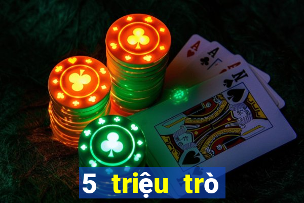 5 triệu trò chơi xổ số