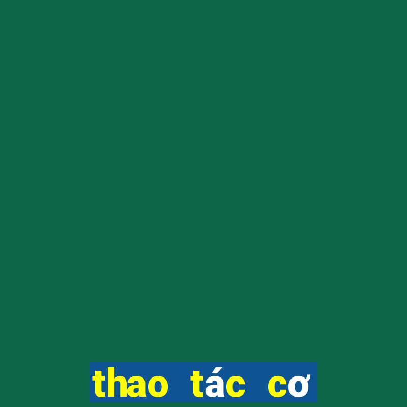 thao tác cơ bản trong excel