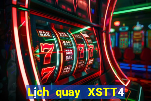 Lịch quay XSTT4 ngày 8