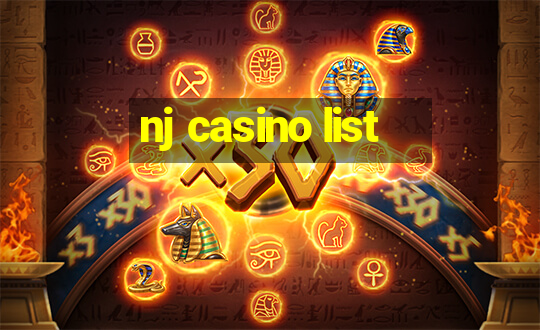 nj casino list