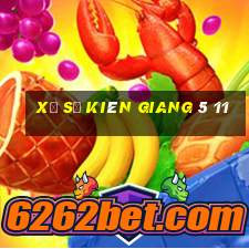 xổ số kiên giang 5 11