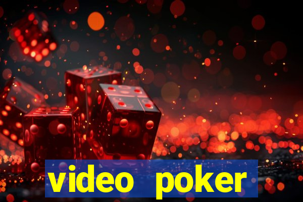 video poker strategy guide