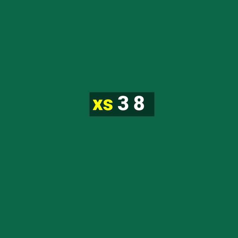 xs 3 8