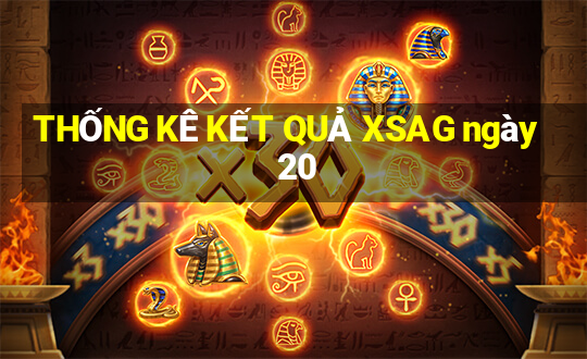 THỐNG KÊ KẾT QUẢ XSAG ngày 20