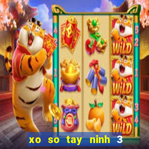 xo so tay ninh 3 8 2024