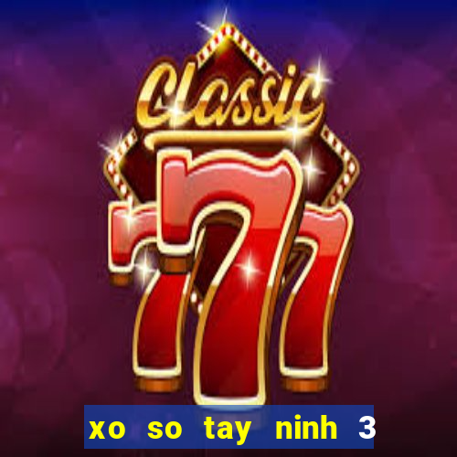 xo so tay ninh 3 8 2024