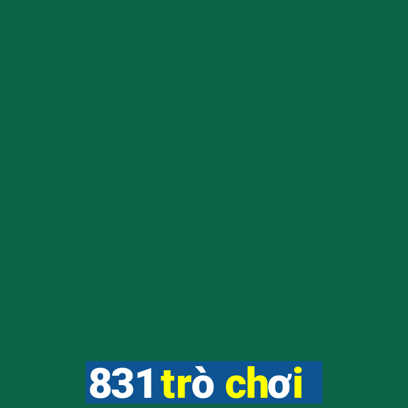 831 trò chơi