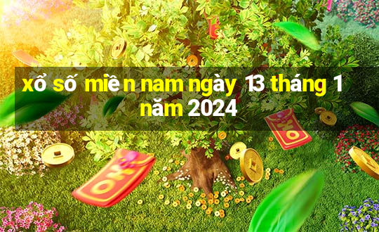 xổ số miền nam ngày 13 tháng 1 năm 2024