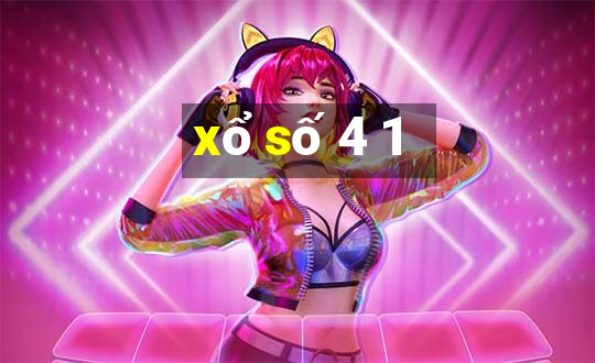 xổ số 4 1