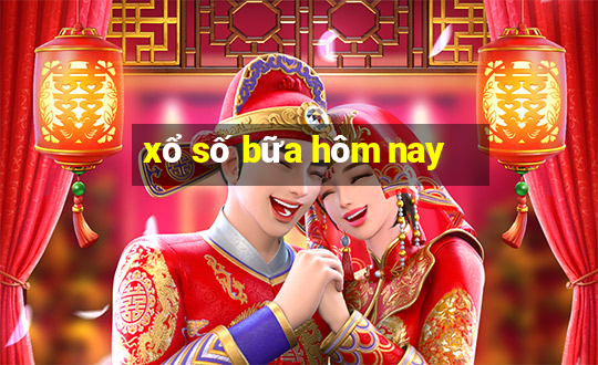 xổ số bữa hôm nay