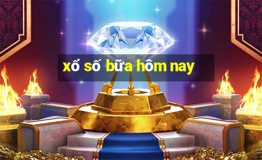 xổ số bữa hôm nay