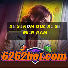 xổ số hôm qua xổ số miền nam