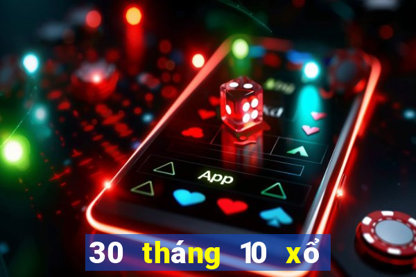 30 tháng 10 xổ số miền nam