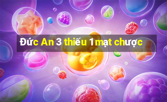 Đức An 3 thiếu 1 mạt chược