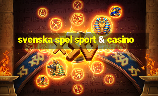 svenska spel sport & casino