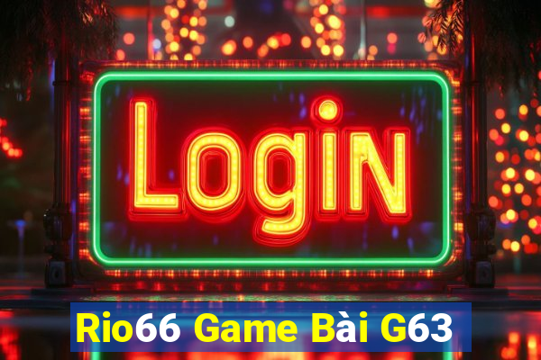 Rio66 Game Bài G63