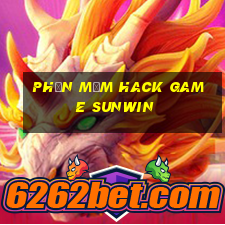 phần mềm hack game sunwin