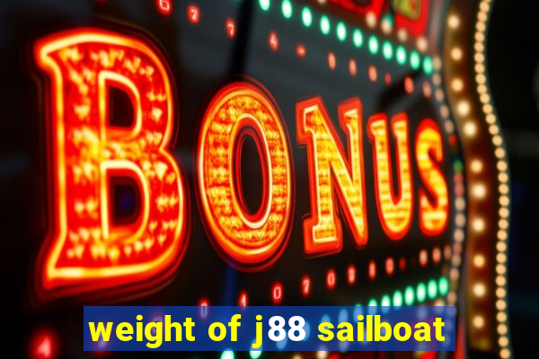 weight of j88 sailboat