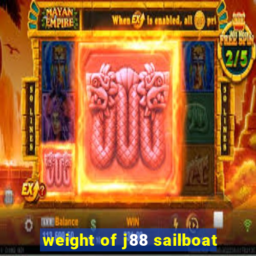 weight of j88 sailboat